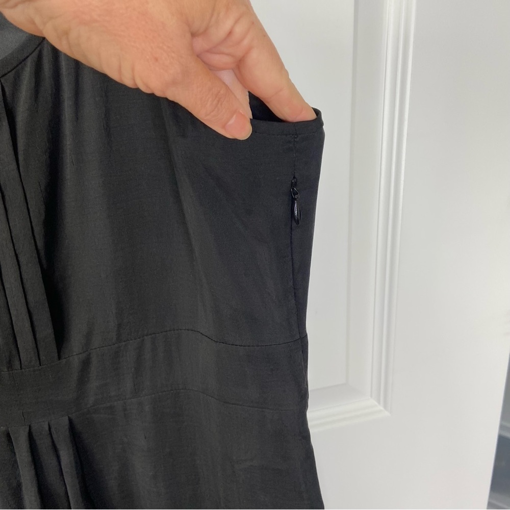 Eileen Fisher Silk Shift Dress, EUC, size MP - Picture 6 of 7